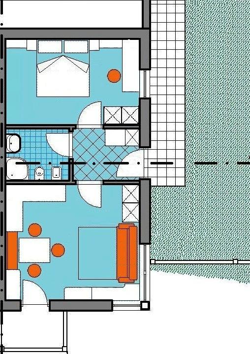 Апартаменти Lue De Rue Сан-Віджиліо-ді-Мареббе Номер фото